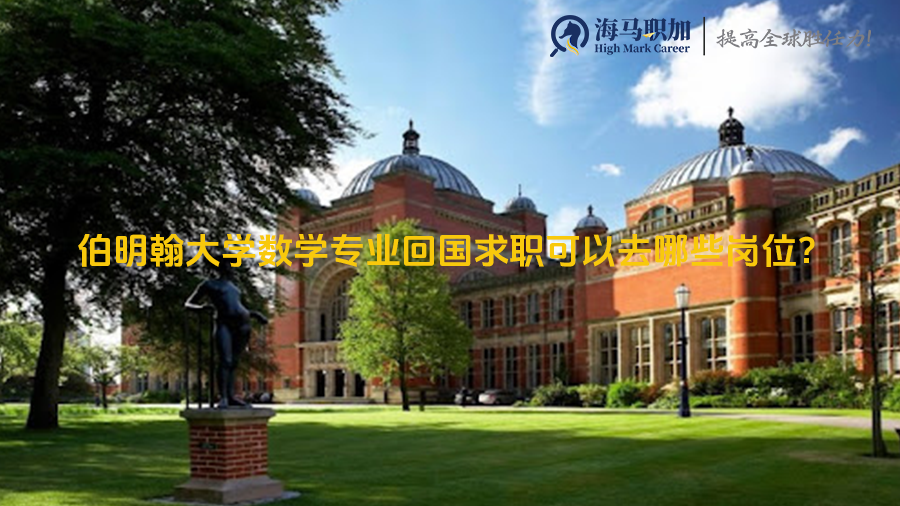 伯明翰大学数学专业回国求职可以去哪些岗位?