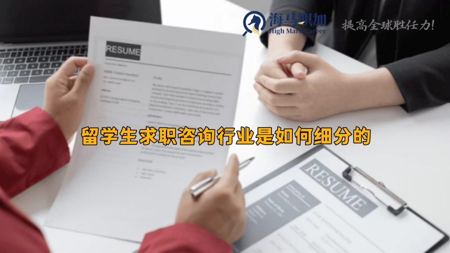 留学生求职咨询行业是如何细分的
