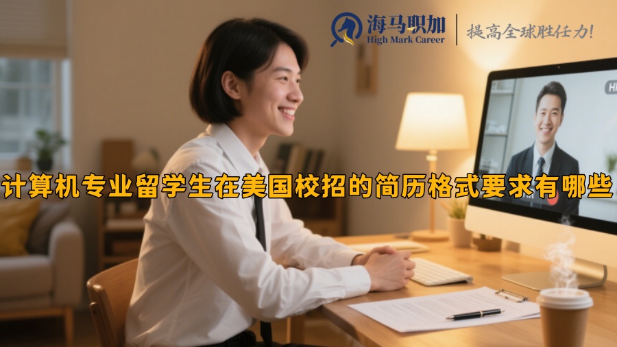 计算机专业留学生在美国校招的简历格式要求有哪些 