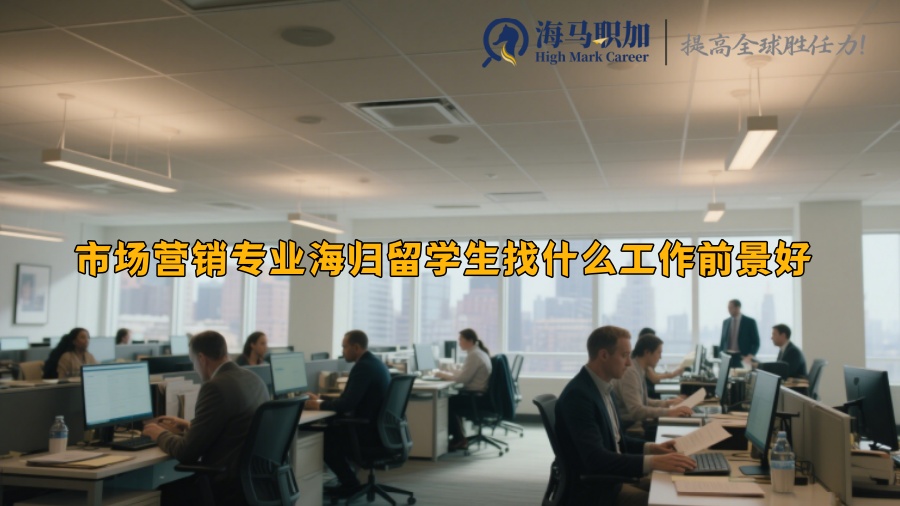 市场营销专业海归留学生找什么工作前景好 