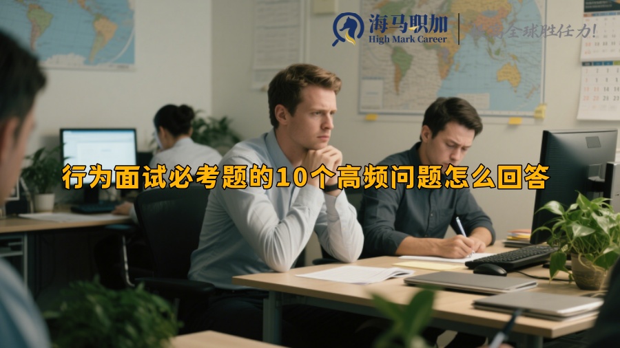 行为面试必考题的10个高频问题怎么回答 