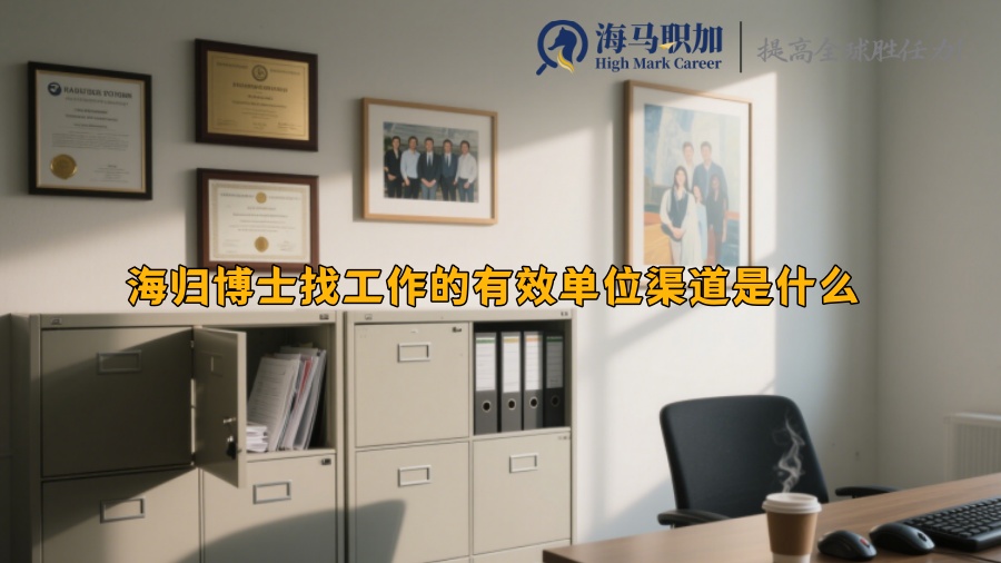 海归博士找工作的有效单位渠道是什么 