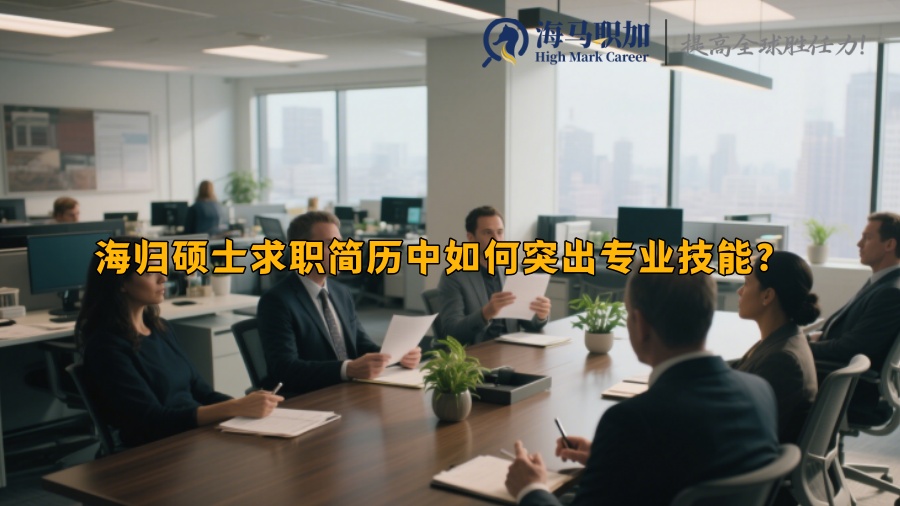 海归硕士求职简历中如何突出专业技能？ 