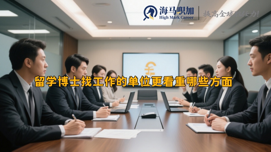 留学博士找工作的单位更看重哪些方面 