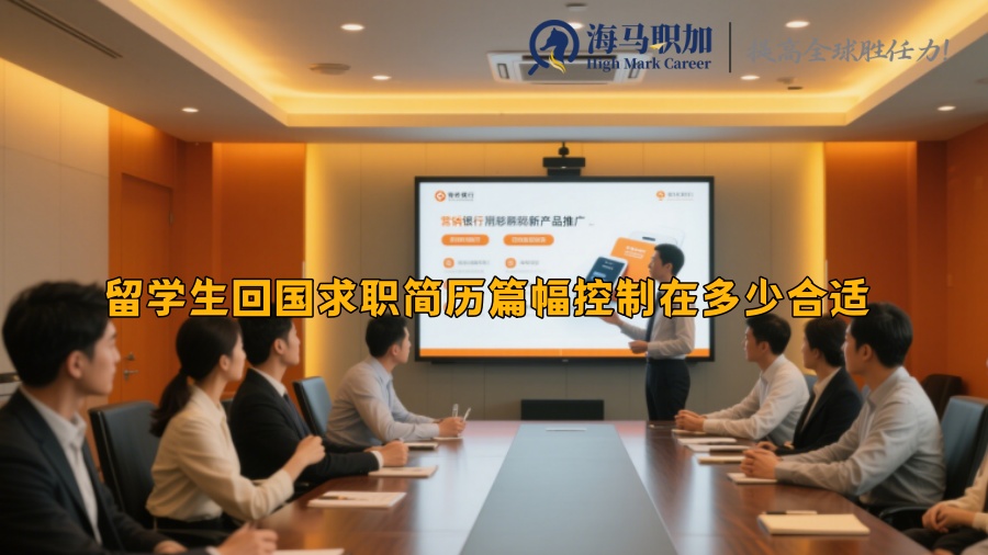 留学生回国求职简历篇幅控制在多少合适 