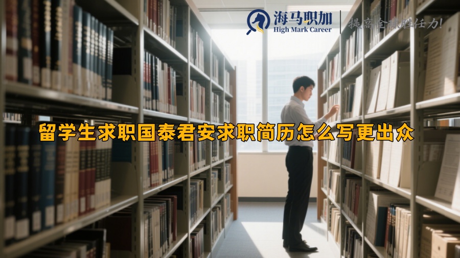 留学生求职国泰君安求职简历怎么写更出众 