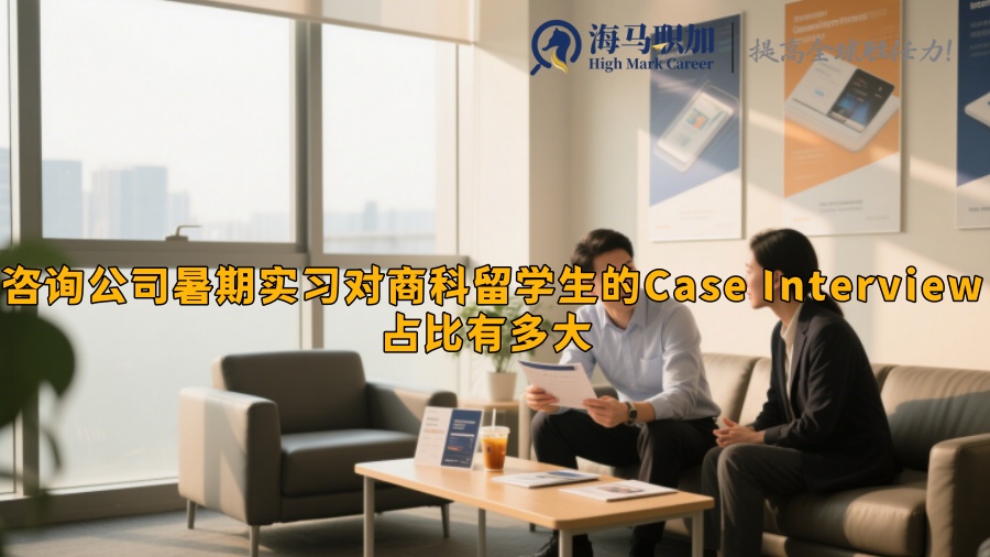 咨询公司暑期实习对商科留学生的Case Interview占比有多大 