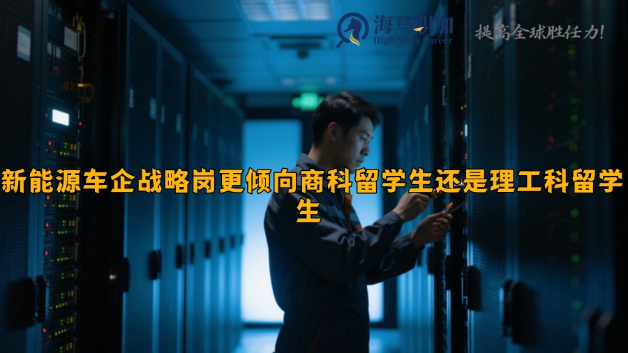 新能源车企战略岗更倾向商科留学生还是理工科留学生 