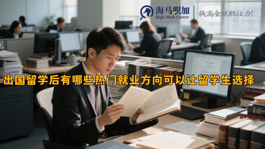 出国留学后有哪些热门就业方向可以让留学生选择 