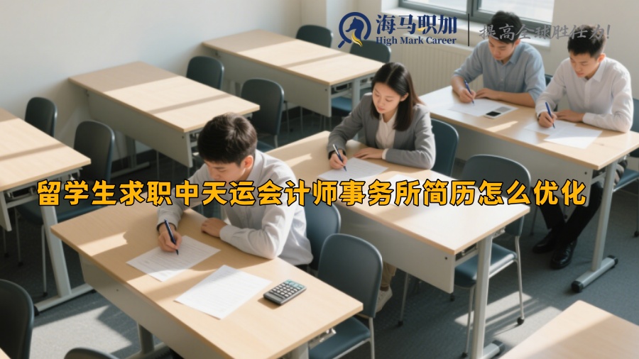 留学生求职中天运会计师事务所简历怎么优化 