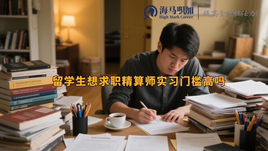 留学生想求职精算师实习门槛高吗 