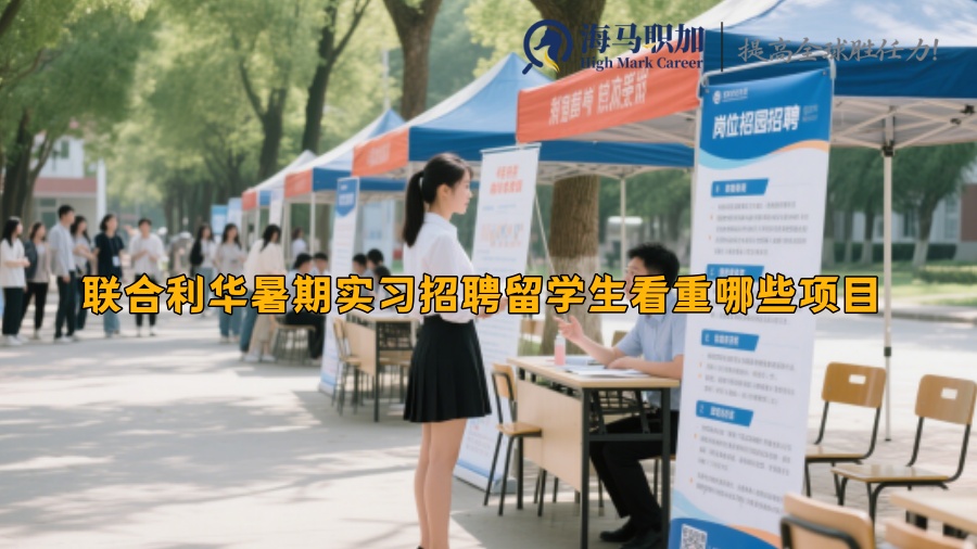 联合利华暑期实习招聘留学生看重哪些项目 