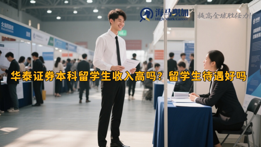 华泰证券本科留学生收入高吗？留学生待遇好吗 