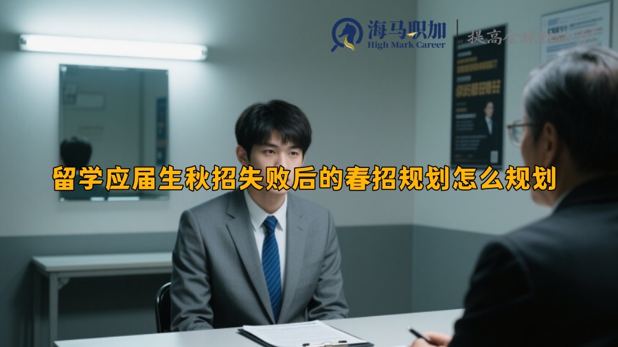 留学应届生秋招失败后的春招规划怎么规划 