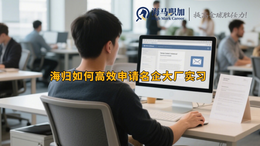 海归如何高效申请名企大厂实习 