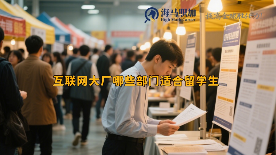 互联网大厂哪些部门适合留学生 