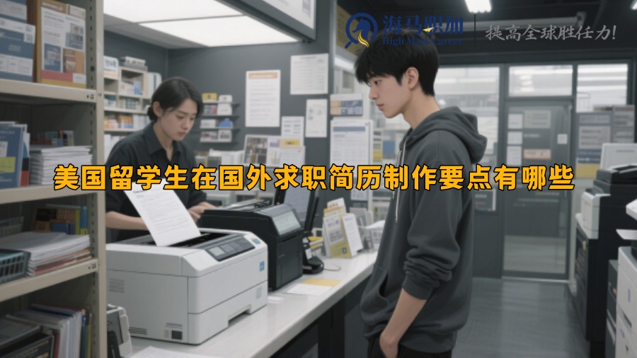 美国留学生在国外求职简历制作要点有哪些 