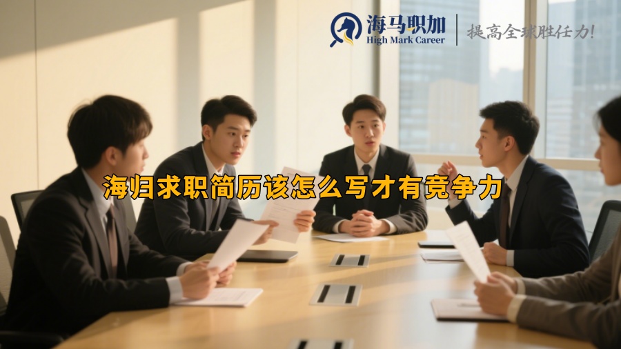 海归求职简历该怎么写才有竞争力 