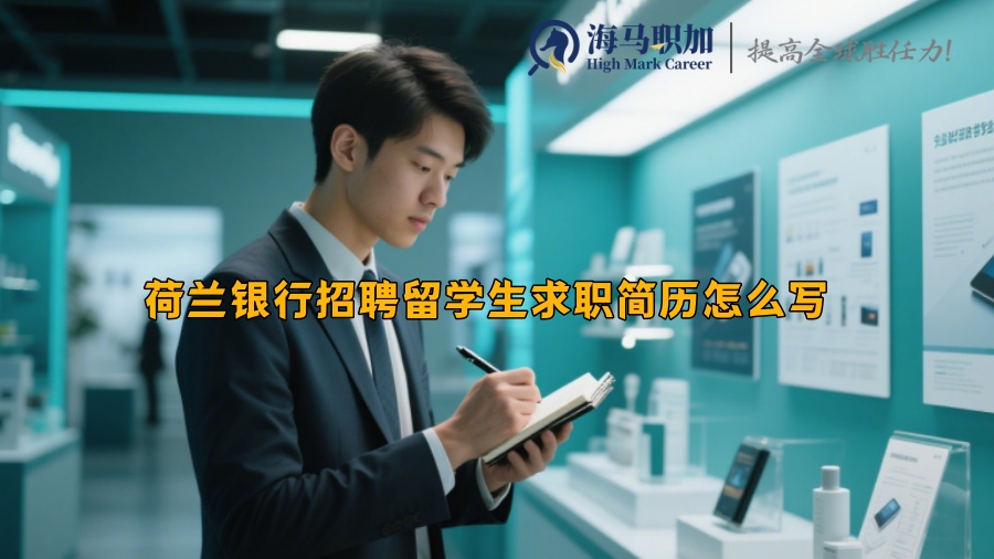 荷兰银行招聘留学生求职简历怎么写 
