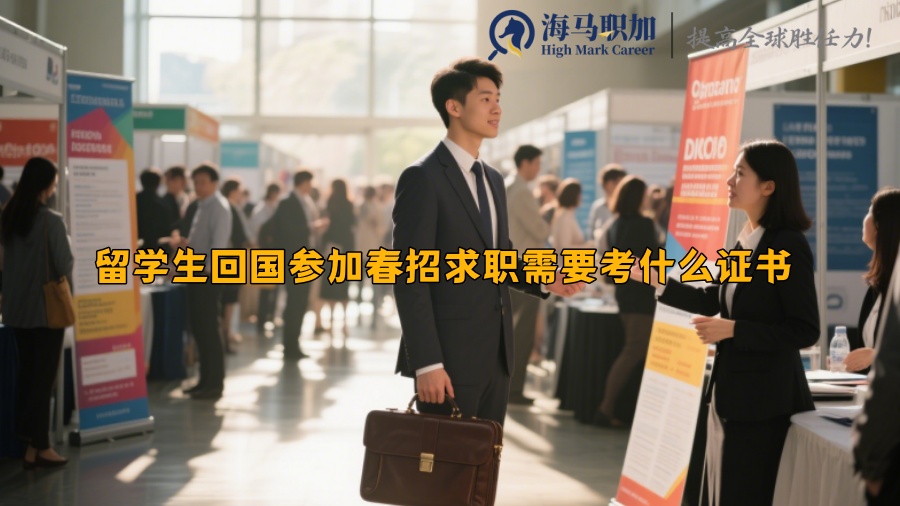 留学生回国参加春招求职需要考什么证书 