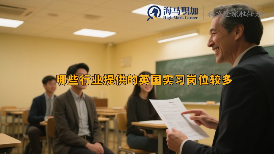哪些行业提供的英国实习岗位较多 
