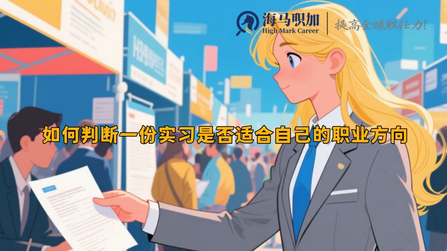 如何判断一份实习是否适合自己的职业方向 