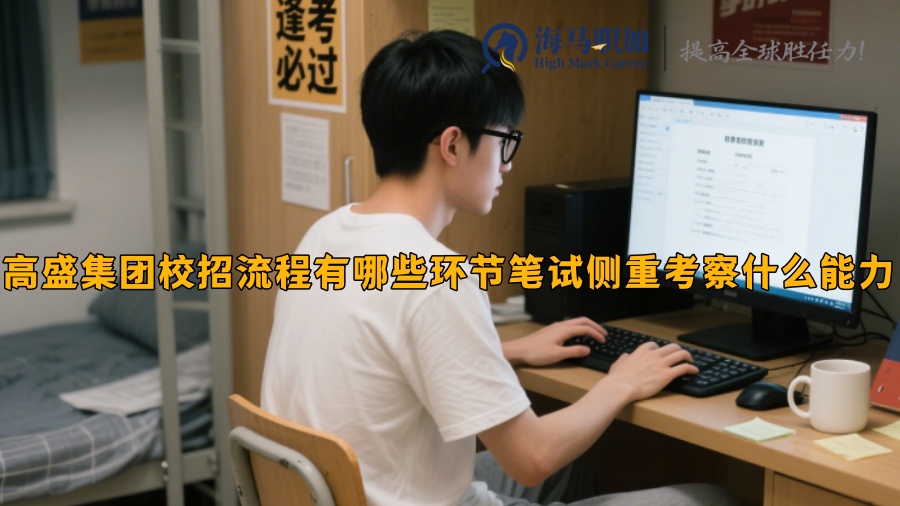 高盛集团校招流程有哪些环节笔试侧重考察什么能力 
