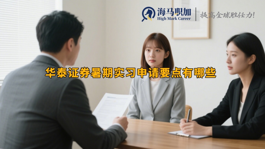 华泰证券暑期实习申请要点有哪些 
