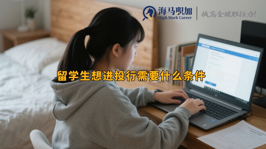 留学生想进投行需要什么条件 