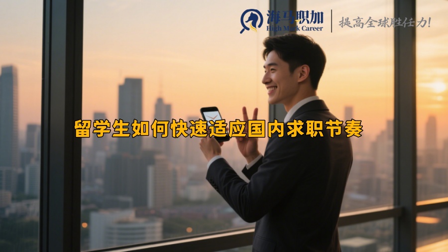 留学生如何快速适应国内求职节奏 