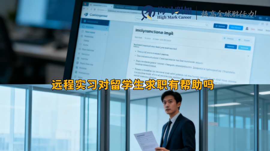 远程实习对留学生求职有帮助吗 