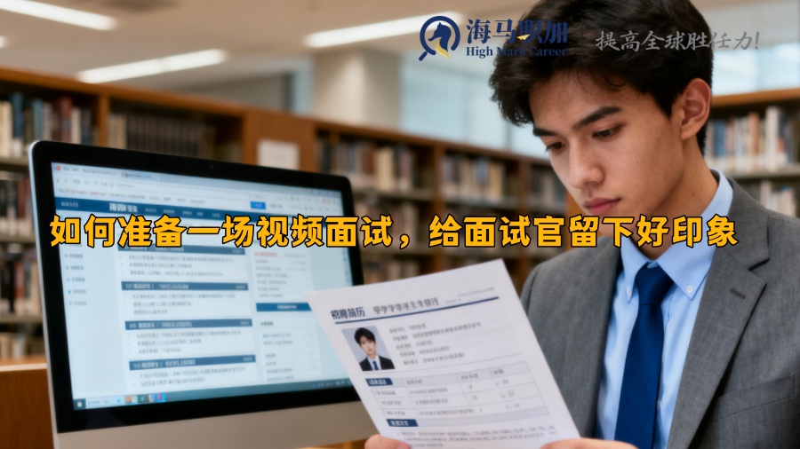 如何准备一场视频面试，给面试官留下好印象 