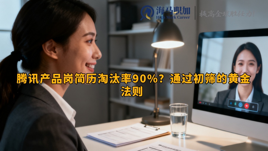 腾讯产品岗简历淘汰率90%？通过初筛的黄金法则 