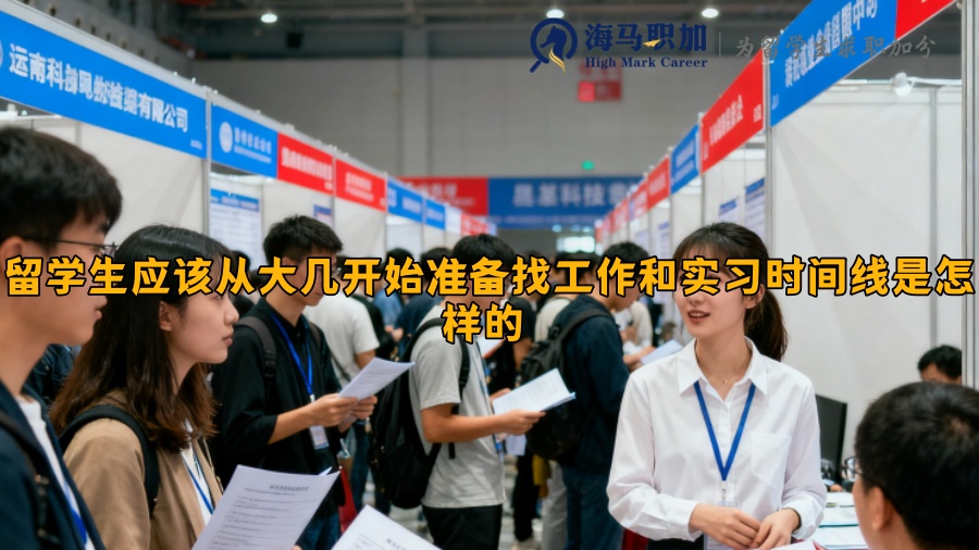 留学生应该从大几开始准备找工作和实习时间线是怎样的 