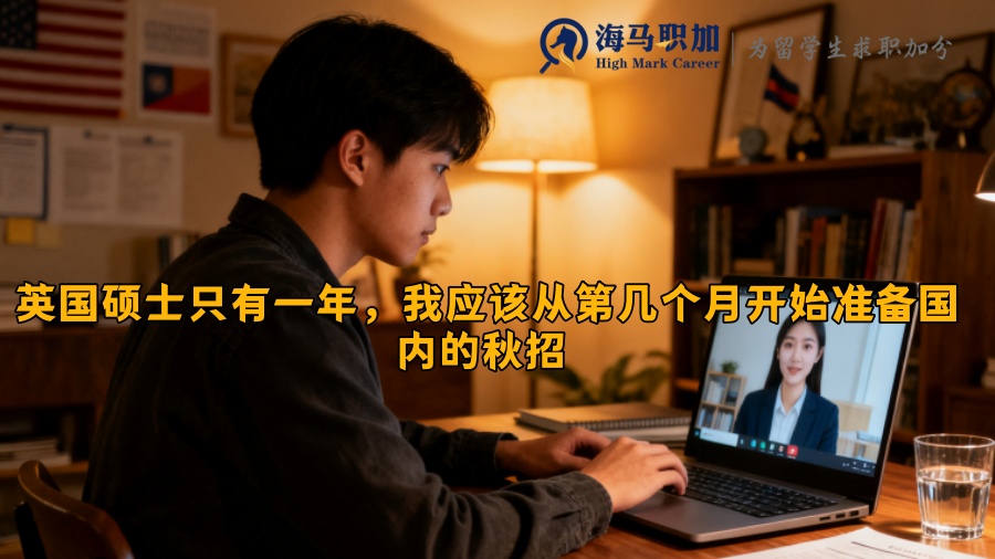 英国硕士只有一年，我应该从第几个月开始准备国内的秋招 