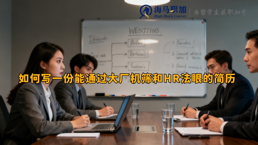 如何写一份能通过大厂机筛和HR法眼的简历 