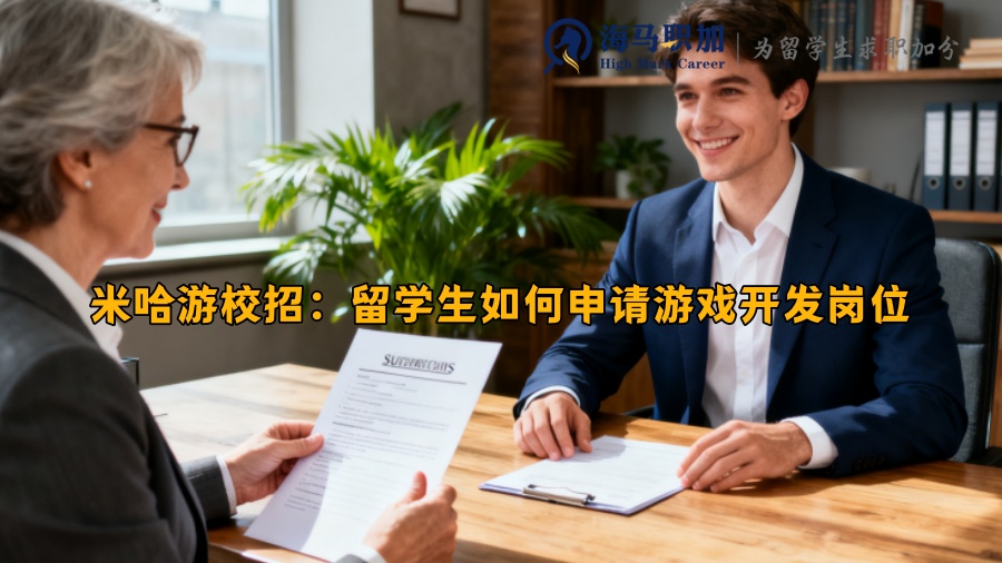 米哈游校招：留学生如何申请游戏开发岗位 