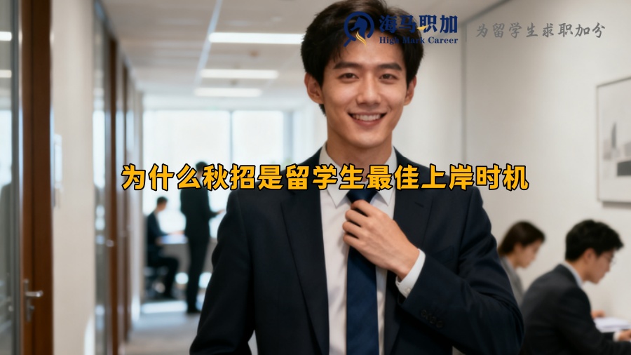 为什么秋招是留学生最佳上岸时机 