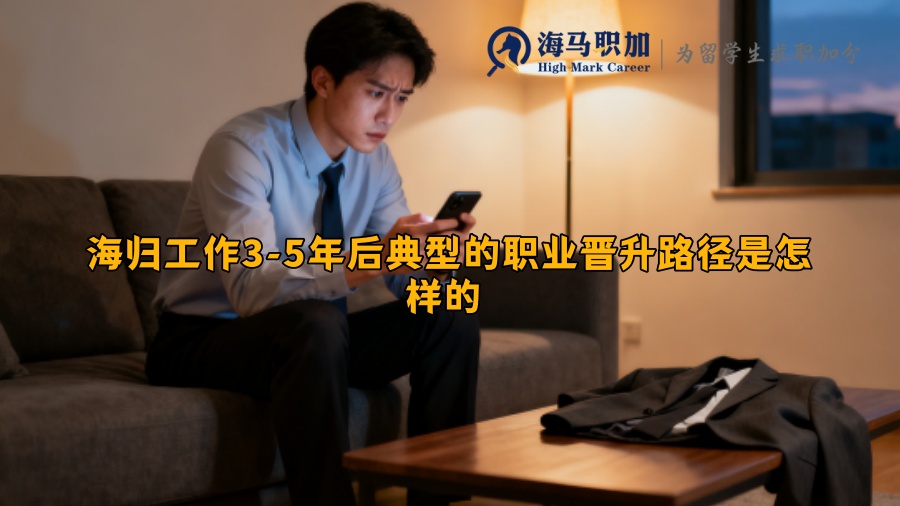 海归工作3-5年后典型的职业晋升路径是怎样的 
