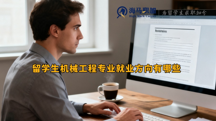 留学生机械工程专业就业方向有哪些 