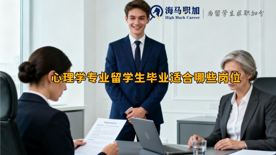 心理学专业留学生毕业适合哪些岗位 
