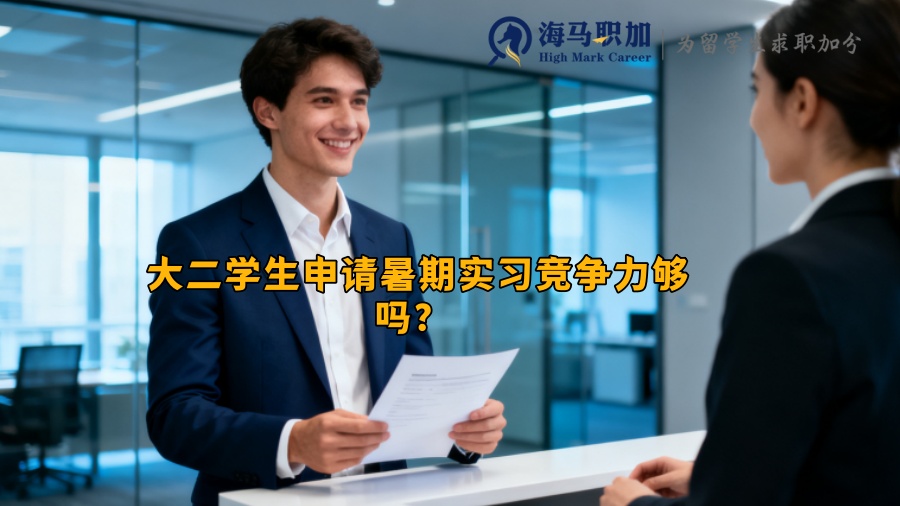 大二学生申请暑期实习竞争力够吗？ 
