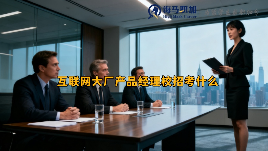 互联网大厂产品经理校招考什么 