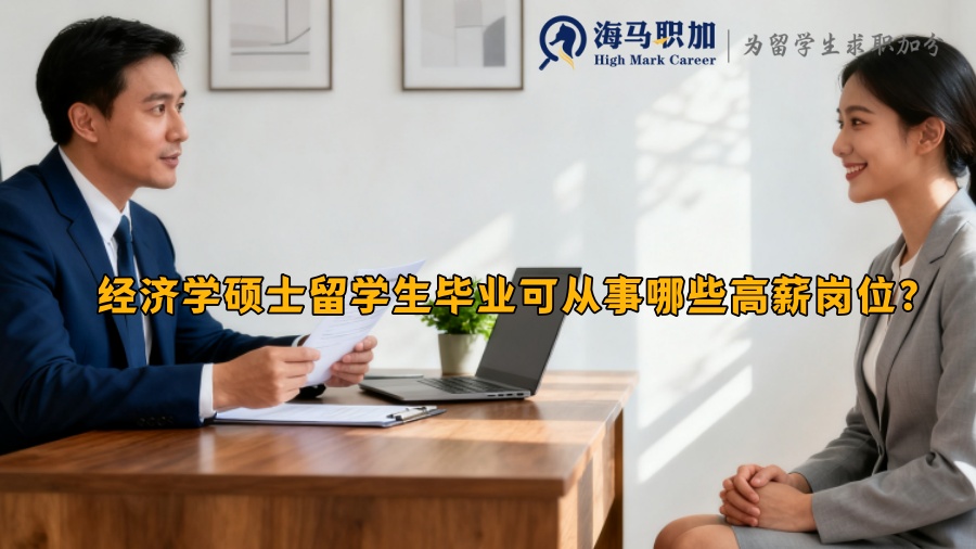 经济学硕士留学生毕业可从事哪些高薪岗位？ 